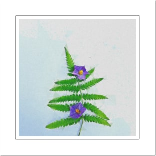 Real Floral Flower Plant 3 Posters and Art